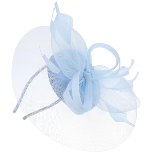 Healvian Braut Fascinator Hut Teeparty Stirnband Frauen Gefieder Fascinator Hut Stirnband von Healvian