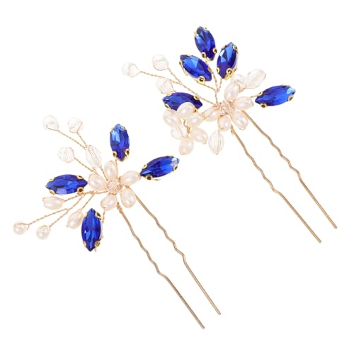 Healvian Braut Haarnadel mit Künstlichen Perlen Eleganter Haarschmuck für Hochzeit und Besondere Anlässe Filigrane Verarbeitung Leichtes Design Geeignet für Frauen und Mädchen von Healvian
