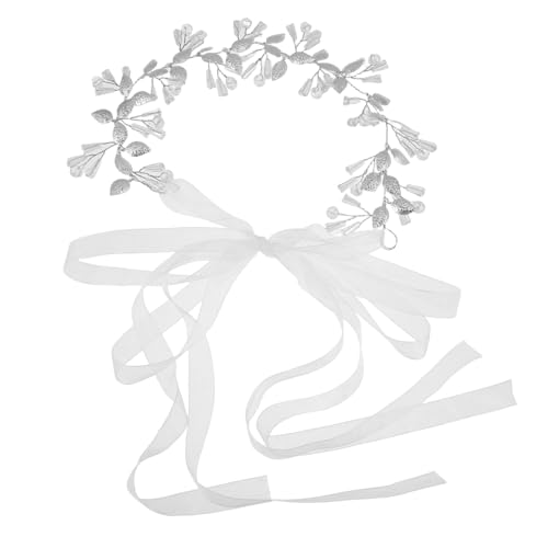 Healvian Braut Haarschmuck Mit Blättern Handgefertigtes Stirnband Kristallen Für Hochzeiten Und Besondere Anlässe Eleganter Kopfschmuck Für Und Mädchen von Healvian