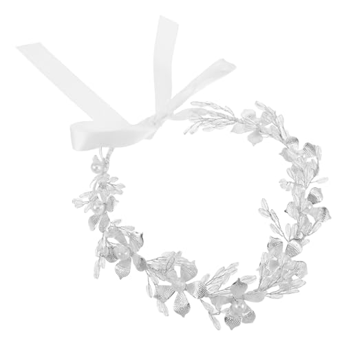 Healvian Luxuriöses Blumenkristall-kopfstück Strass-stirnband Brauthochzeits-kopfstück Diamant-akzente Grüner Kopfschmuck von Healvian