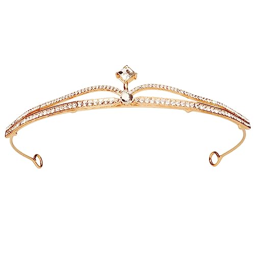 Healvian Brautkrone Kerze Aus Zinn Kerzengläser Zur Herstellung Von Kerzen Perlen Strass Mantel Innendekorationen Ornamente Tülle Braut Soll Schärpen Sein Plüsch Kleid Zinklegierung Golden von Healvian