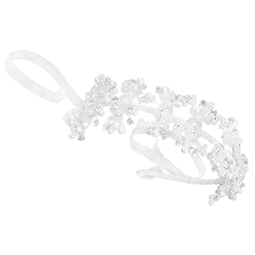 Healvian Bridal Headband Mit Perlen Und Strass Haarschmuck-accessoire Für Braut Handgefertigte Hochzeitsschmuck Für Hochzeiten Brautjungfern Und Besondere Anlässe von Healvian
