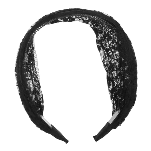 Healvian Schickes Stirnband Mit Breiter Krempe Damen-stirnband Für Mädchen Spitzenband von Healvian