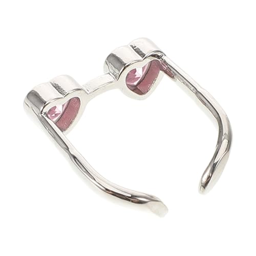 Healvian Brillenring Brillen Paarstil Passender Süßer Kleiner Hochzeitsfinger Bunt Verstellbarer Schmuck Stapelbar Trendy Zierliche Transparente Stapelringe Damen Legierung Healvian Brillenring Brillen Paarstil Passender Süßer Kleiner Hochzeitsfinger Bunt Verstellbarer Schmuck Stapelbar Trendy Zierliche Transparente Stapelringe Damen Legierung von Healvian