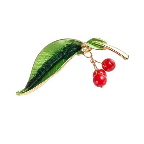 Healvian Brosche Legierung mit Kreativem Obstdesign und Strassstein Anstecknadel für Frauen Schmuck Accessoire für Hochzeiten und Besondere Anlässe Healvian Brosche Legierung mit Kreativem Obstdesign und Strassstein Anstecknadel für Frauen Schmuck Accessoire für Hochzeiten und Besondere Anlässe von Healvian