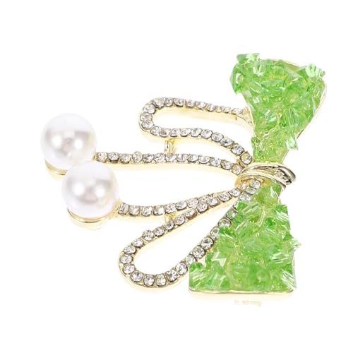 Healvian Brosche Schleifenform Anstecknadel Brosche Für Damen Für Kleidung Mäntel Funkelnder Schmuck Für Besondere Anlässe von Healvian