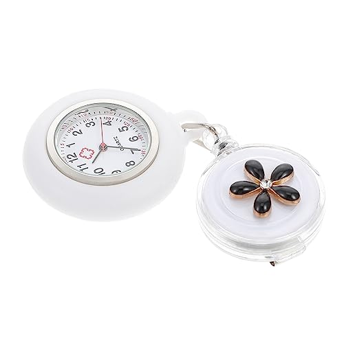 Healvian Brustuhr Taschenuhr Arzt Krankenschwester Uhr medizinische Hängeuhr Weiß Healvian Brustuhr Taschenuhr Arzt Krankenschwester Uhr medizinische Hängeuhr Weiß von Healvian
