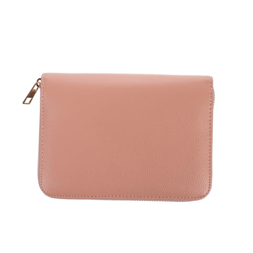 Healvian Budgetkarten Organizer mit Reißverschluss Großer Kapazität Modisch Pu etui Handlich für Effiziente Geldverwaltung und Platzsparende Aufbewahrung Unterwegs von Healvian