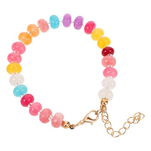 Healvian Buntes Perlenarmband für Frauen – Boho Perlenarmband mit elastischer Kette – Schmuck für Strandparty oder Festival – Einzigartiges Accessoire im Boho-Stil von Healvian