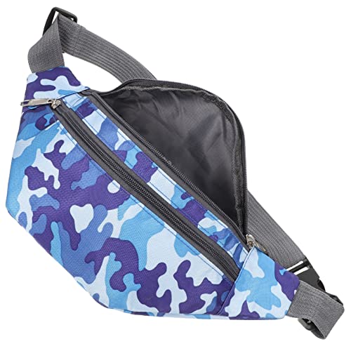 Healvian Camouflage Hüfttasche für Damen Herren Verstellbare Wasserfeste Bauchtasche für Sport Reisen Freizeitaktivitäten Multifunktionale Gürteltasche im Trendigen Design von Healvian