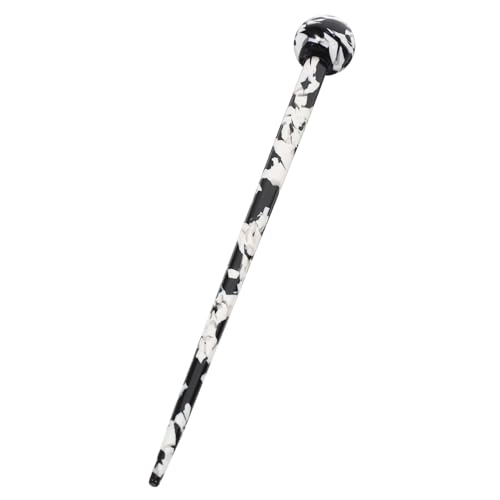 Healvian Chinesischer Vintage Haarstab mit Perlen Acetat Haarnadel für Frauen Dekorativer Haarschmuck Stabiler Haarstab für Glattes Haar Eleganter Dutt Halter Kompatibel für Verschiedene von Healvian