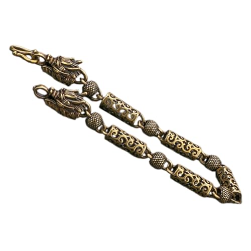 Healvian Chinesisches Drachenarmband Für Herren Dekoratives Armband Aus Kupfer Mit Drachen-charm Retro Männerschmuck Für Alltag Und Besondere Anlässe von Healvian