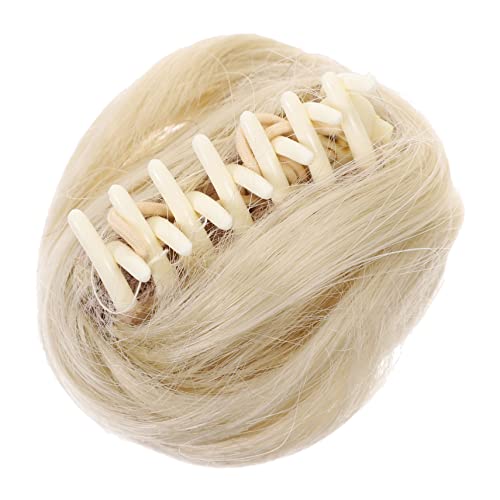 Healvian Unsichtbarer Dutt Haarteil Haarklammer für Pferdeschwanz Chignon Haarteil Damen Haarschmuck Donut Dutt für Den Abend Healvian Unsichtbarer Dutt Haarteil Haarklammer für Pferdeschwanz Chignon Haarteil Damen Haarschmuck Donut Dutt für Den Abend von Healvian
