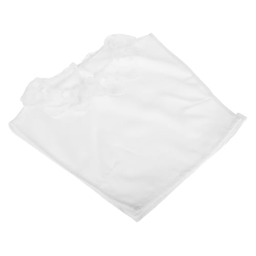 Healvian Abnehmbarer Falscher Kragen Damen Modischer Spitzenkragen für Blusen und Kleider Weiß Weiches Chiffonmaterial Vielseitig für Frühling Herbst und Winter von Healvian