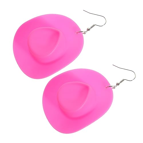 Healvian Cowboyhut Ohrringe Damen Party Schmuck Leichte Western Ohrhänger Charm Cowgirl Stil Modisch Zubehör für Valentinstag Geburtstag von Healvian
