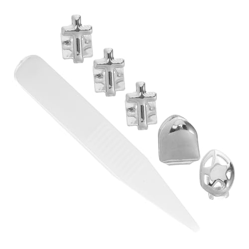 Healvian Cross Themed Halloween Kostüm Hop Frauen Für Design Supplies Männer Caps Grills Dekorationen Schmuck Zahn Rapper Zubehör Kreuz Ornamente Kostüme Und Party Stilvoll von Healvian