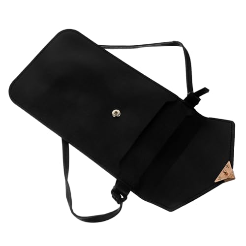 Healvian Crossbody Handytasche Damen Transparent mit Touchscreen Fenster PU Material Stilvolle Umhängetasche für Alltag Einkaufen Freizeit und Reisen Leicht Sicher und Praktisch von Healvian