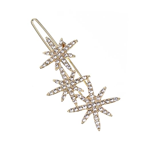 Healvian Strass Haarnadeln Mit Glitzer Bang Clip Für Mädchen Weihnachten Haarnadel Strass Haarspange Für Frauen von Healvian