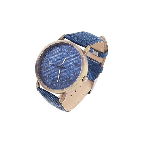 Healvian Canvas Armbanduhr Damen Elegante Quarz Uhr Mit Komfortablem Stoffarmband Delikate Handgelenksdekoration Für Verschiedene Anlässe Perfektes Für Frauen Und Freunde von Healvian