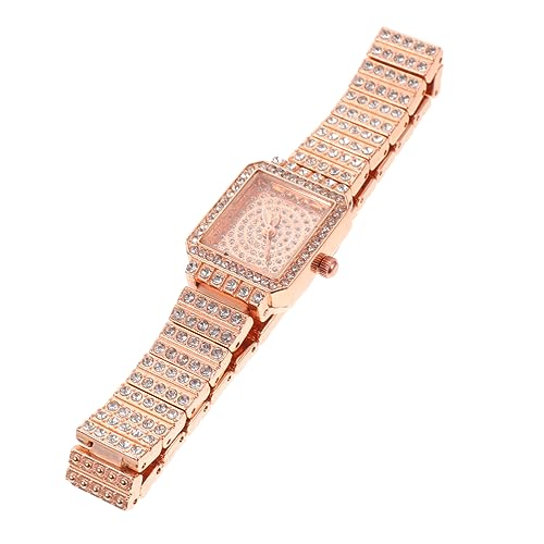Healvian Armbanduhr Für Damen Mit Strass Verzierung Freizeituhr Dekorative Uhr Für Mädchen Und Büroangestellte Healvian Armbanduhr Für Damen Mit Strass Verzierung Freizeituhr Dekorative Uhr Für Mädchen Und Büroangestellte von Healvian