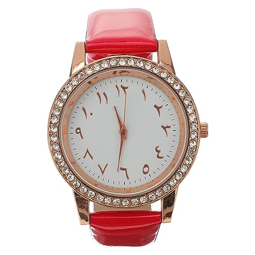 Healvian Armbanduhr Mit Bling-Design Verstellbarer Gürteluhr Für Damen Freizeituhr Für Indoor Und Outdoor-aktivitäten Für Meetings Feste Und Business von Healvian