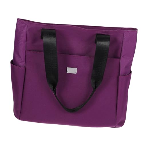 Healvian Damen Große Oxford Canvas Tasche Modische Tote Bag mit Robustem Geräumig und Praktisch Vielseitig für Arbeit Outdoor und Alltag Komfortable Handgriffe von Healvian