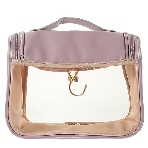 Healvian Damen Hängende Toilettenartikel Aufbewahrung Transparenter Kosmetikbehälter Geräumige Make Up Für Reisen Mit Praktischem von Healvian