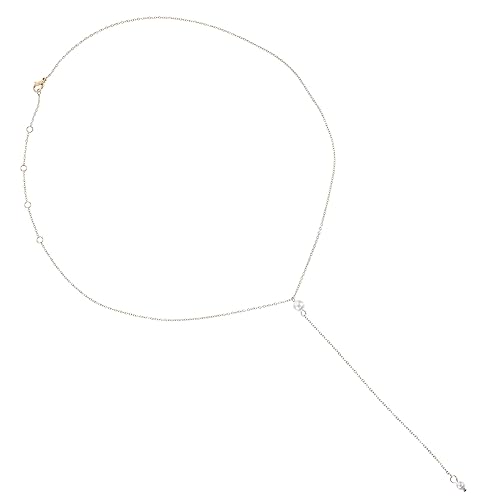 Healvian Damen Halskette aus mit Goldfarbenem Perlenanhänger Verstellbare Kette Leichter Schmuck für Alltag und Besondere Anlässe Geschenkidee von Healvian