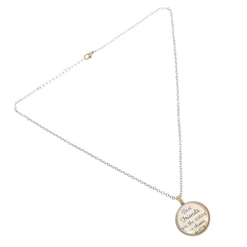 Healvian Damen Halskette mit Anhänger Zeitlose Perlenkette für Frauen Schlichtes Design Langlebiges Material Geeignet für Alltag Party und Besondere Anlässe von Healvian