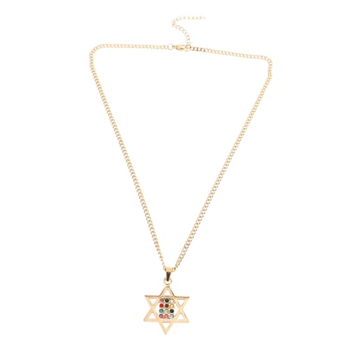 Healvian Hexagramm-halskette Mit Zierlichem Sternanhänger Halskette Aus Edelstahl Für Damen Und Teenager Kette Für Verschiedene Anlässe von Healvian