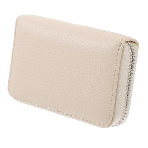 Healvian Damen Kartenetui mit Reißverschluss Kompakte Clutch Geldbörse aus Robustem Material Sicherer Kartenhalter für Outdoor Shopping und Business Vielseitiger Organizer für Kreditkarten von Healvian
