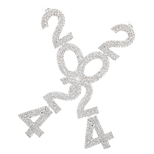 Healvian Damen Ohrringe Silber Funkelnde Tropfenohrringe mit Strass Leicht und Elegant für Festliche Anlässe und Party Schmuck Healvian Damen Ohrringe Silber Funkelnde Tropfenohrringe mit Strass Leicht und Elegant für Festliche Anlässe und Party Schmuck von Healvian