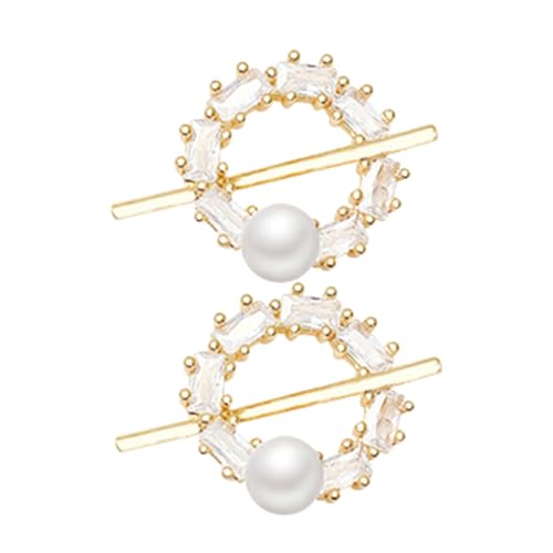 Healvian Damen Ohrstecker mit Künstlicher Perle Ohrhänger Leicht und Komfortabel Passend zu Freizeit und Festmode Stilvolle Perlenohrringe für Alltag und Party von Healvian