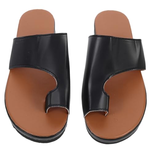 Healvian Damen Sandalen Bunion Schutz Leicht und Rutschfest Sommer Sandaletten Freizeit Strand Schuhe Schwarz Atmungsaktiv Angenehm Modisch Healvian Damen Sandalen Bunion Schutz Leicht und Rutschfest Sommer Sandaletten Freizeit Strand Schuhe Schwarz Atmungsaktiv Angenehm Modisch von Healvian