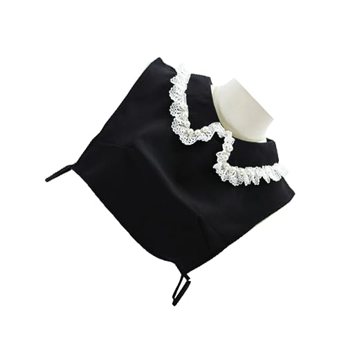 Healvian Spitzenkragen Schwarz Mit Hohler Stickerei Falscher Kragen Für Damenbekleidung Für Partys Und Hochzeiten von Healvian