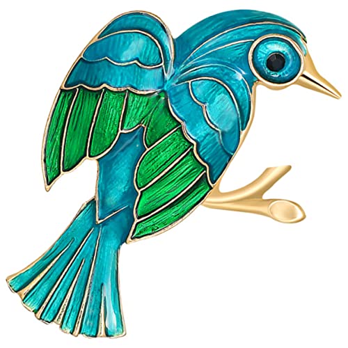 Healvian Damen Vogelbrosche Leichtes Tieranhänger Modisches Schmuckaccessoire für Kleidung und Dirndl Vielseitig Tragbar für Alltag und Festtagsoutfits Healvian Damen Vogelbrosche Leichtes Tieranhänger Modisches Schmuckaccessoire für Kleidung und Dirndl Vielseitig Tragbar für Alltag und Festtagsoutfits von Healvian