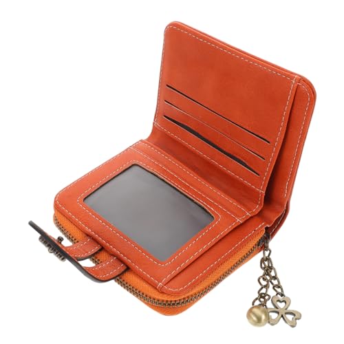 Healvian Zweifach Gefaltete Damen-geldbörse Aus Pu-Material Mit Reißverschluss Münzbörse Und Kartenetui Für Reisen Einkaufen Und Alltag von Healvian