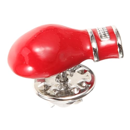 Healvian Dekorativer Metall Boxhandschuh Anstecknadel Herren Vintage Brosche Sportliches Design für Jacken Rucksäcke Pullover Kreatives Boxen Abzeichen von Healvian