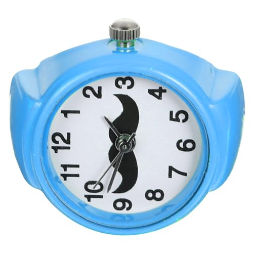 Healvian Junge Mädchen Fingeruhr Ringuhr Elastisch Dekorativ für Kinder Großzahlen von Healvian