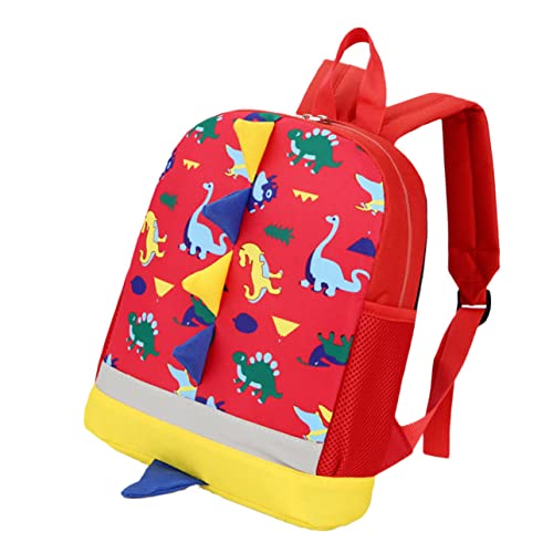 Healvian Dinosaurier Rucksack Für Junge Mädchen Cartoon Design Schultertasche Kinderrucksack Mit Ausreichend Stauraum Vorschultasche Für Reisen Und Alltag von Healvian