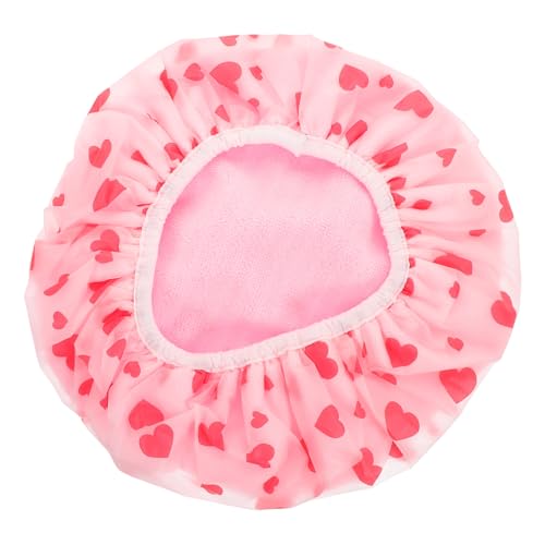 Healvian Badehaube Wiederverwendbar Für Damen Doppellagig Mit Gutem Material Weich Und Bequem Haartrocken Und Schutzhaube Für Baden Spa Und Friseur Healvian Badehaube Wiederverwendbar Für Damen Doppellagig Mit Gutem Material Weich Und Bequem Haartrocken Und Schutzhaube Für Baden Spa Und Friseur von Healvian