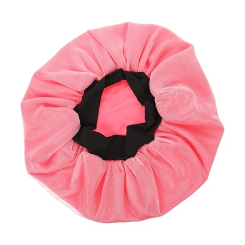 Healvian Seidenhaube Dekorativer Haarwickel Zum Schlafen Lockige Haarhaube Haarhaube Für Frauen Bunter Hut Mit Breitem Rand von Healvian