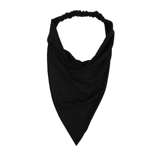 Healvian Dreieckige Kopftuch Für Damen Vielseitige Kopfbedeckung Aus Elastischem Material Bequeme Für Ganztägigen Gebrauch Schlichtes Design Für Lässige Oder Formelle Kleidung von Healvian