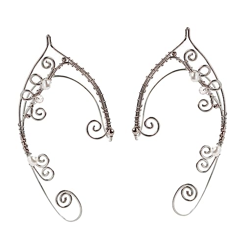 Healvian Ear Ohrclips für Damen Handgefertigte nicht Piercingschädigende Ohrmanschetten aus Kupfer Modischer Ohrschmuck für Besondere Anlässe Wie Geburtstag Weihnachten Alltag von Healvian