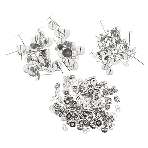 Healvian Earring Making Flache Ohrstecker Diy Ohrring Zubehör für Schmuckgestaltung Leicht Langlebig für Kreative Projekte Healvian Earring Making Flache Ohrstecker Diy Ohrring Zubehör für Schmuckgestaltung Leicht Langlebig für Kreative Projekte von Healvian