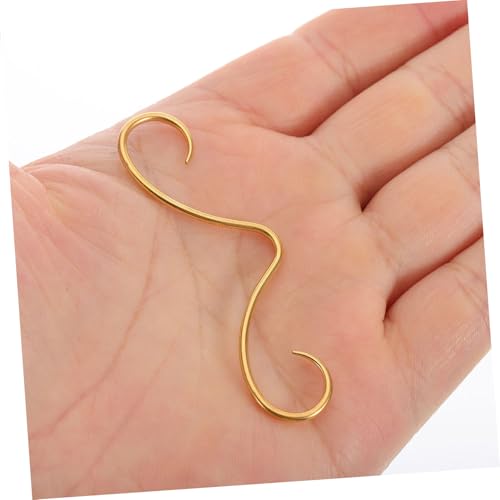 Healvian Edelstahl Septum Ring Teiliges Kleines Hautfreundliches Fake Nasenpiercing mit Polierter Oberfläche Sicherer Sitz Komfortabel für Damen und Herren Hypoallergen Modisches von Healvian