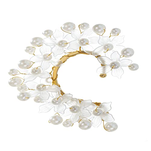 Healvian Edelstein Ohrclip Für Frauen Kein Piercing Ohrringe Mit Perlen Modisches Ohrzubehör Für Damen Goldfarbene Ohrmanschette Für Eleganten Look Healvian Edelstein Ohrclip Für Frauen Kein Piercing Ohrringe Mit Perlen Modisches Ohrzubehör Für Damen Goldfarbene Ohrmanschette Für Eleganten Look von Healvian