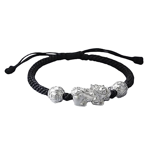 Healvian Einstellbares Chinesisches Armband für Herren Geflochtenem Seil Glücksarmband mit Anhänger Symbolisiert Reichtum und Wohlstand Perfektes für Freund und Ehemann Healvian Einstellbares Chinesisches Armband für Herren Geflochtenem Seil Glücksarmband mit Anhänger Symbolisiert Reichtum und Wohlstand Perfektes für Freund und Ehemann von Healvian