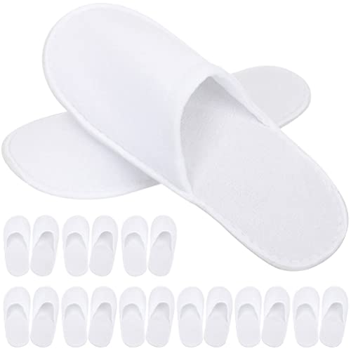 Healvian 10paare Wiederverwendbar-hausschuhe Für Gäste Rutschfeste Atmungsaktive Hotel-pantoffeln Aus Vlies Reisehausschuhe Für Hotels Partys Und Familienbesuche Leicht Und Platzsparend von Healvian