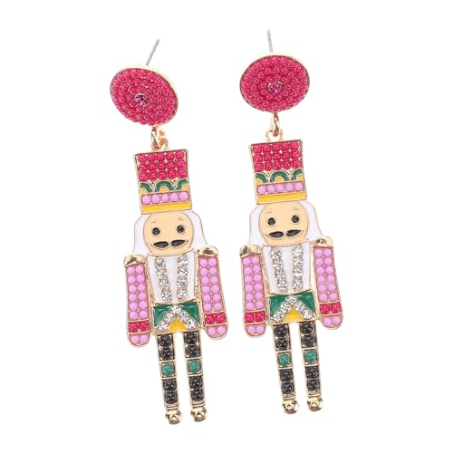 Healvian Einzigartige Legierung Ohrringe mit Strass und Perlen Boho Schmuck Damen Funkelnde Langlebige Ohrstecker für Hochzeit und Festliche Anlässe Tropfen Ohrringe von Healvian